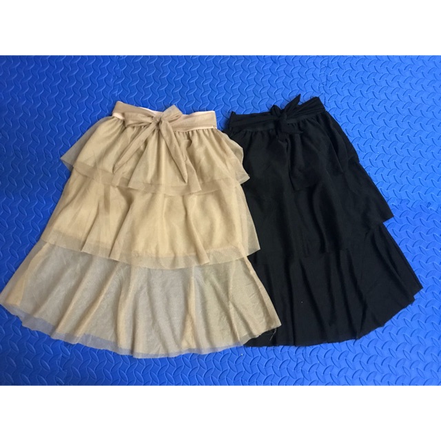 Chân váy 3 tầng vải nhúng | BigBuy360 - bigbuy360.vn