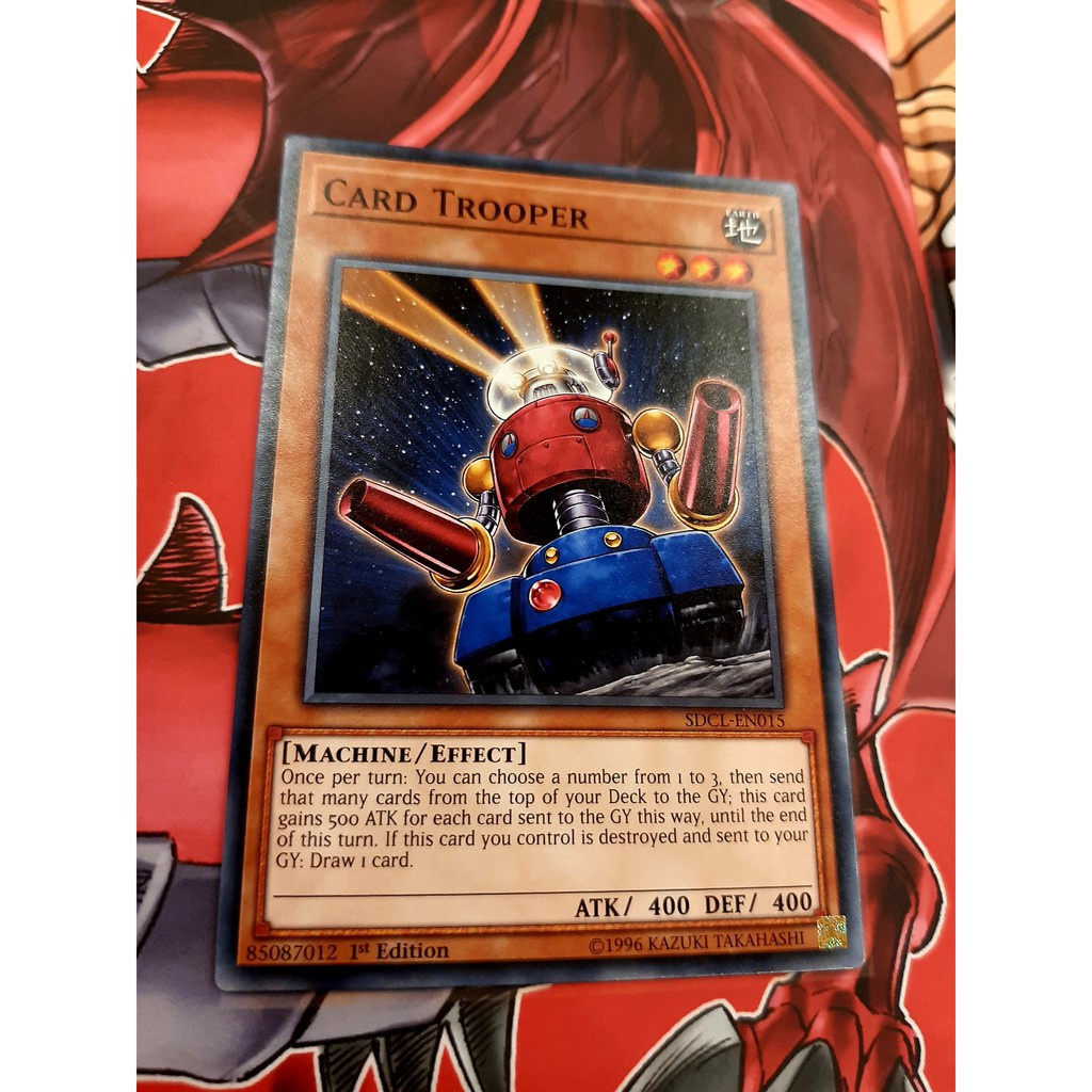 THẺ BÀI YUGIOH MINT 90% -Card Trooper