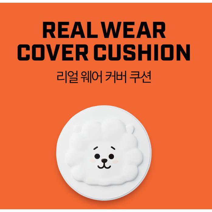 [PHẤN NƯỚC CHE PHỦ, DẠNG CUSHION] VT BT21 REAL WEAR COVER CUSHION | BigBuy360 - bigbuy360.vn