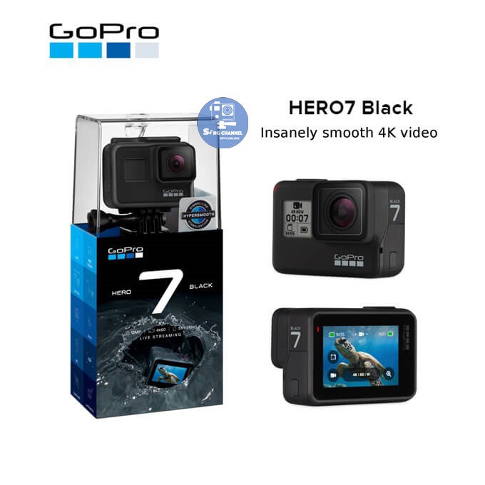 Máy Quay GOPRO HERO 7 Black+ Tặng thẻ 32Gb | Chính hãng | BigBuy360 - bigbuy360.vn