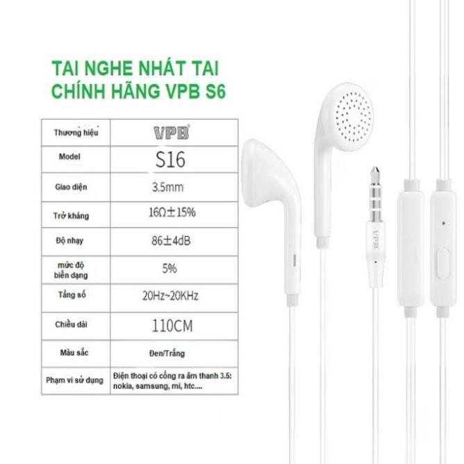 Tai nghe nhét tai VPB S6