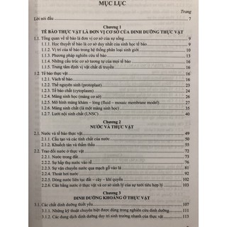 Sinh Lý Học Dinh Dưỡng Ở Thực Vật