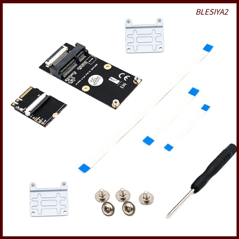 1 Set M.2  Key A / E / A+E to  -E Adapter with 3 FFC Cables