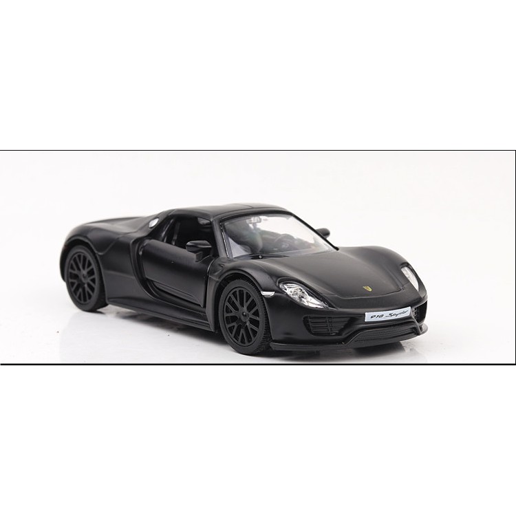 Ô tô Mô hình Porsche 918 Spyder Black Tỉ lệ 1:36