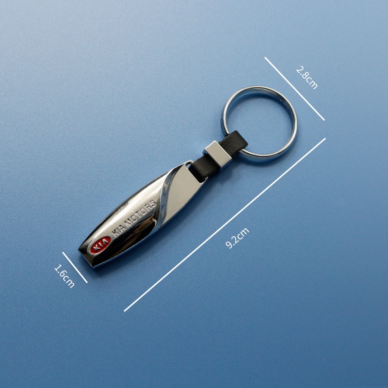 Móc khóa bằng hợp kim kẽm hình giọt nước cho xe hơi KIA Sid Rio Soul Sportage Ceed Sorento Cerato K2 K3 K4 K5