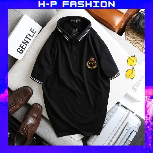 Áo Thun Nam Ngắn Tay Có Cổ 🔵 𝐅𝐑𝐄𝐄 𝐒𝐇𝐈𝐏 🔵 Áo Phông Nam Đẹp Vải Thun Co Giãn Thời Trang Hpfashion - Atnhp08