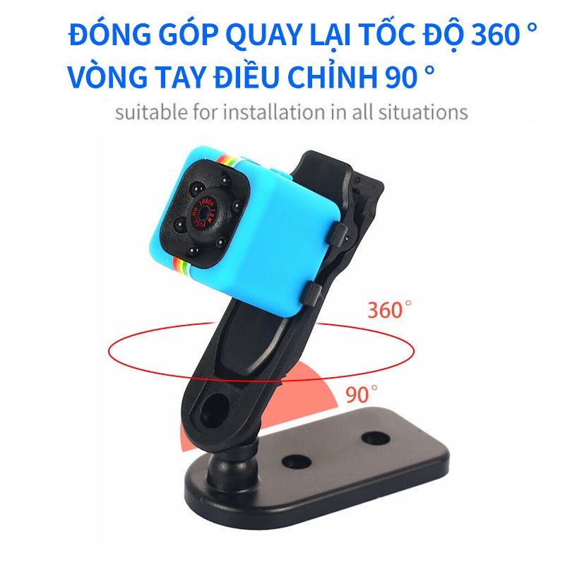 OEM SQ11 ẩn nhỏ 1080P Camera Full HD Xe hơi DVR Thể thao DV Cam | WebRaoVat - webraovat.net.vn