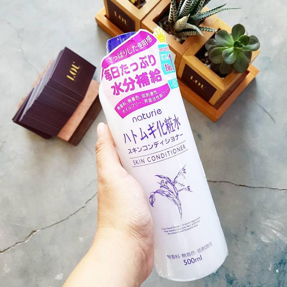 (Bill ) Chuẩn Auth NATURIE HATOMUGI Lotion Dưỡng ẩm 500ml | BigBuy360 - bigbuy360.vn
