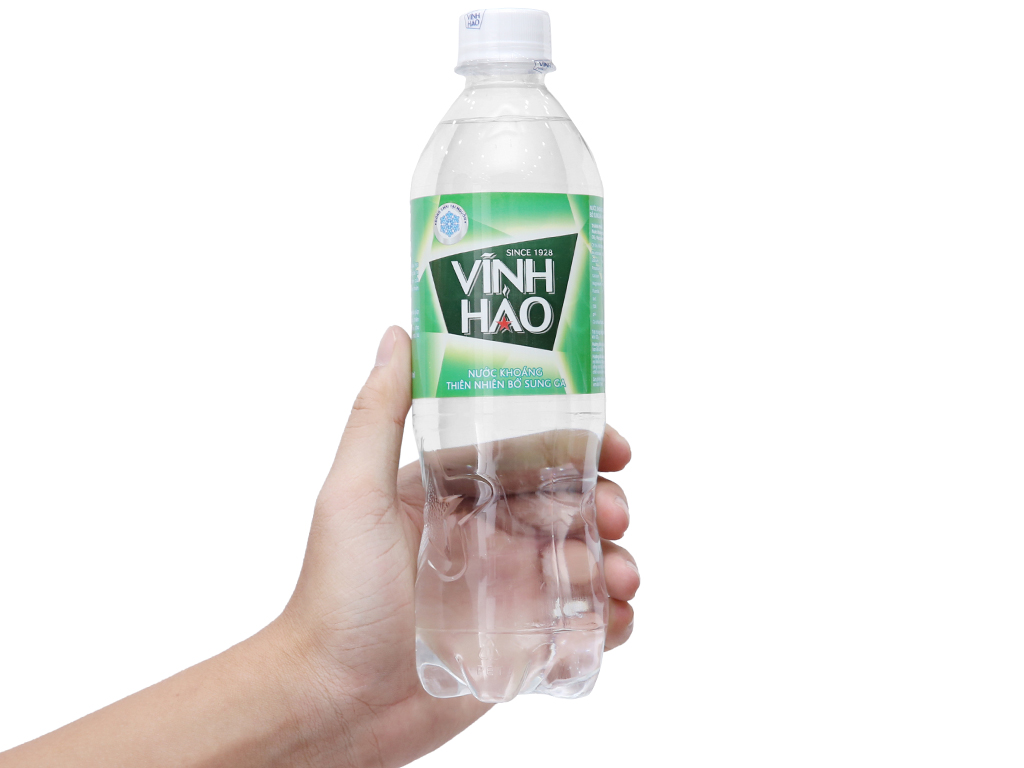 Nước Khoáng Có Ga Vĩnh Hảo 6 chai 500ml