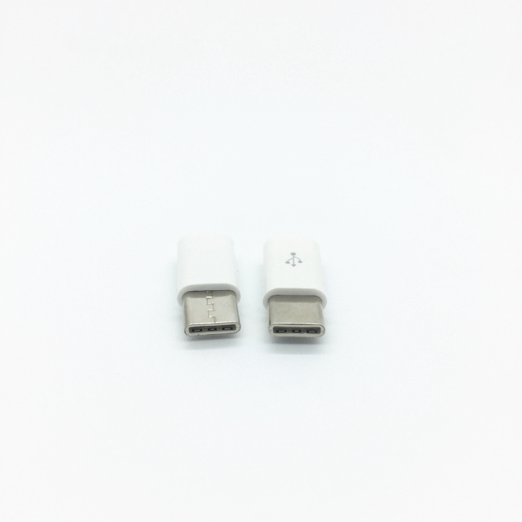 Set 2 đầu chuyển đổi cổng Micro USB sang USB3.1 type C cho Xiaomi Mi6/6x/5/5s/5s+ Redmi Pro Mix2s/2 Note 3/2 mi Max 2