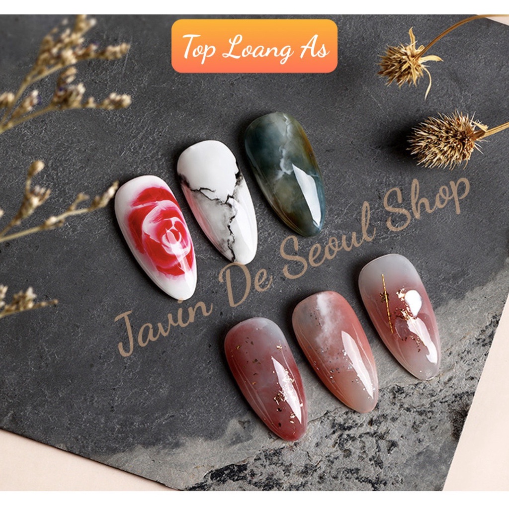 Top Loang AS Chai Đỏ 15ml Chính Hãng - Dùng Để Vẽ Loang