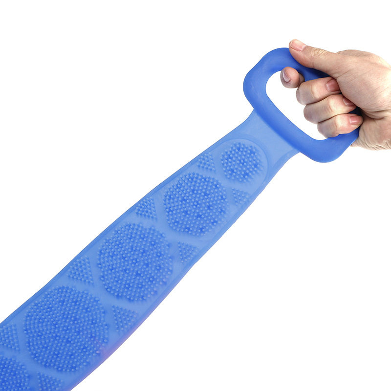 Scrubbing Silicone Bath Towel Bathing Back Massage Bathing Brush Wholesale Environmental Friendly YKT