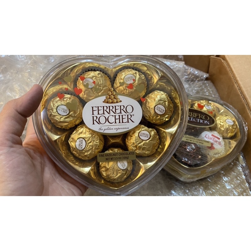 Socola Ferrero Rocher Trái Tim 100g của Mỹ