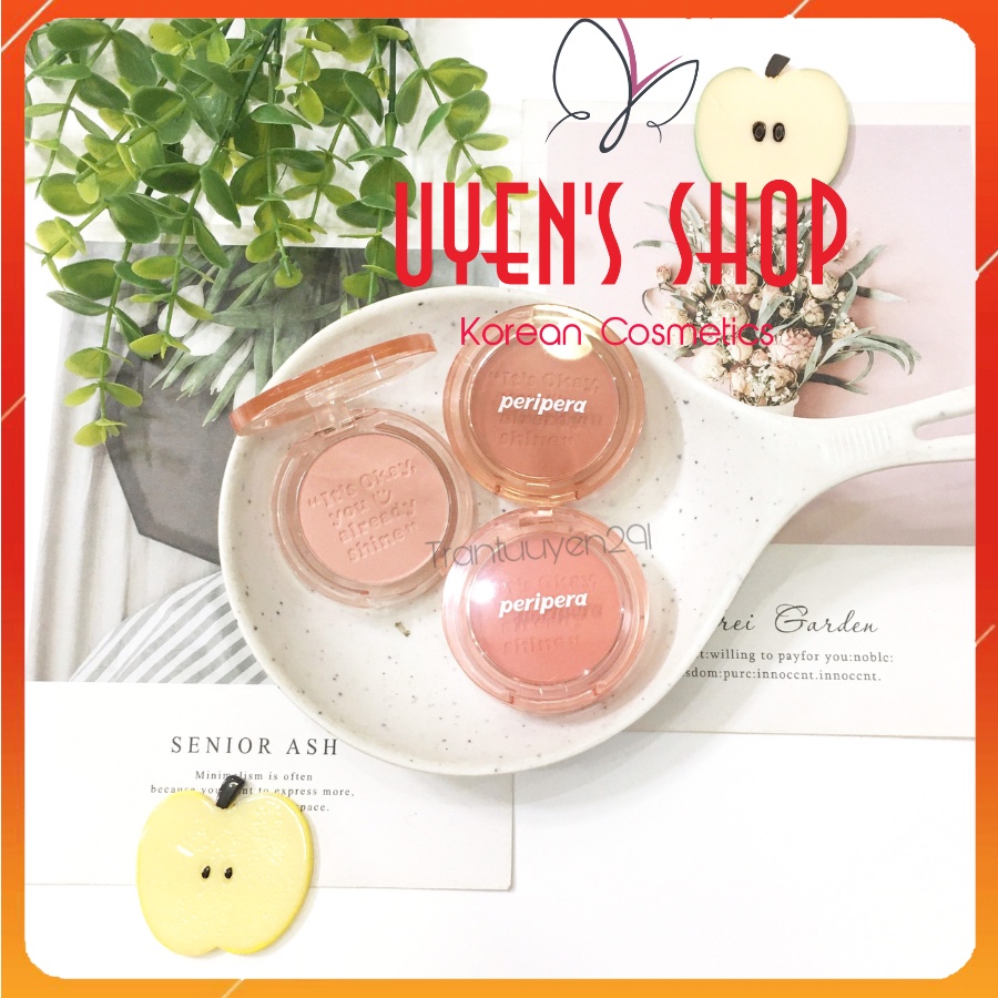 Phấn má Peripera Pure Blushed Sunshine Cheek