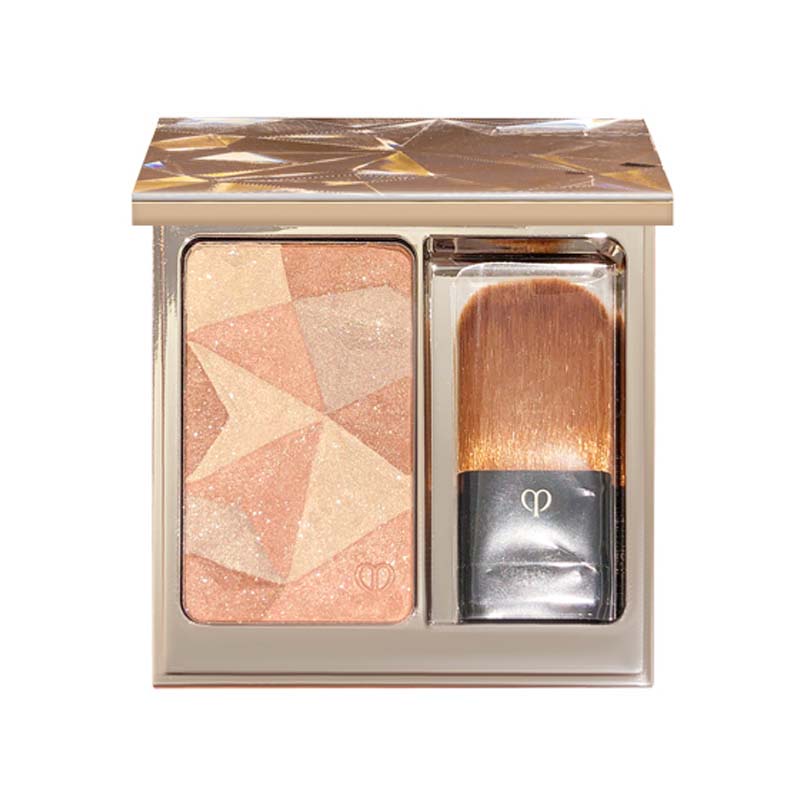 CPB Cle De Peau Brightening Softening Highlighting Powder Diamond Highlighting Powder /Brush