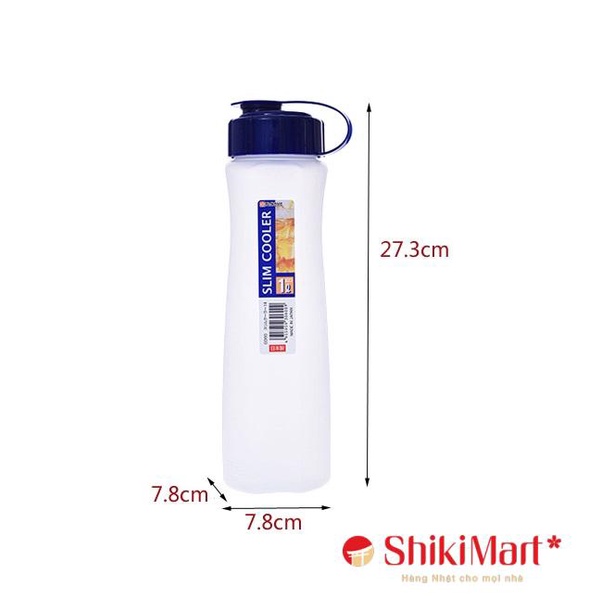 Bình nước chịu nhiệt Nakaya Nhật Bản thể tích 420ml, 1L, 2L, chai đựng nước kèm cốc uống Keva