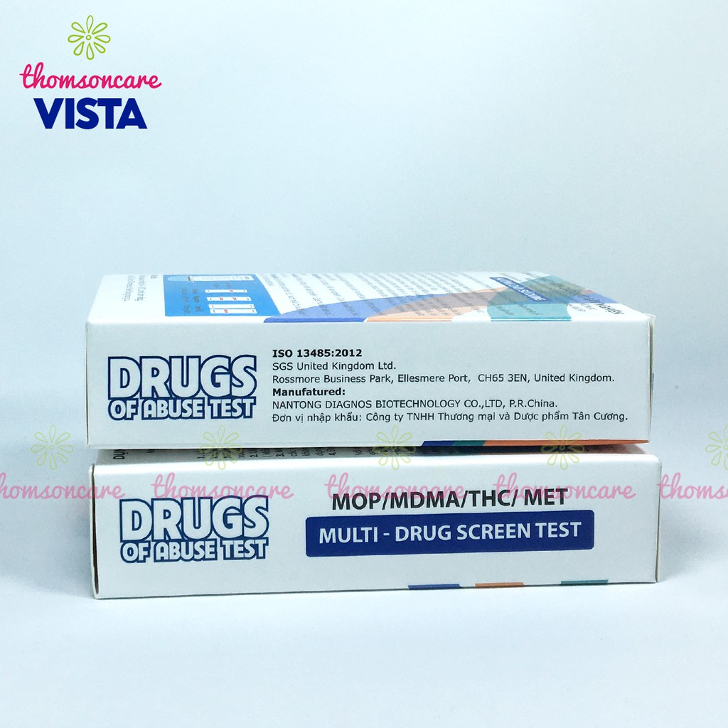 Que Thử Ma Túy Tổng Hợp - test thử 4 Chất Gây Nghiện Drugs of Abuse test - que 4 chân test nhanh