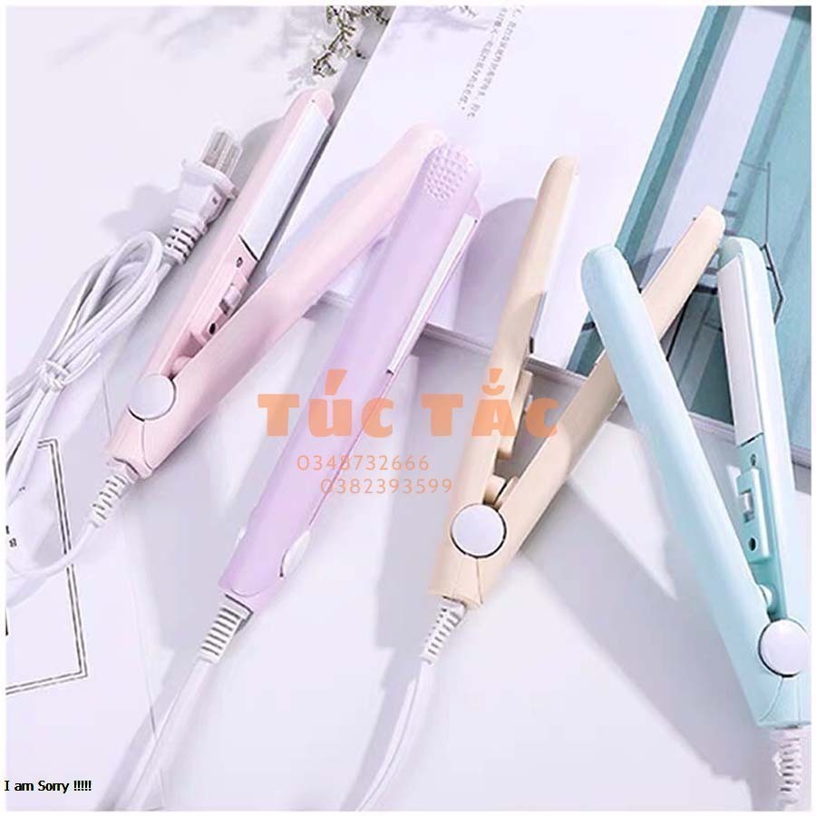 máy ép tóc, máy duỗi tóc mini có thể bỏ vào túi xách - Chợ Túc Tắc - bán cả thế giới