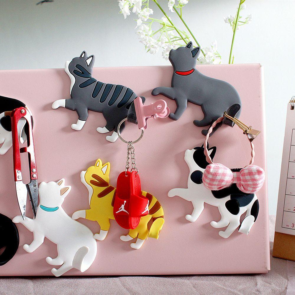 Decal Dán Tủ Lạnh Hình Mèo AUGUSTINA Dễ Thương