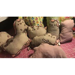 Gấu bông gấu pusheen dạng gối 40cm GB4I16 gấu bông cute gấu bông dễ thương