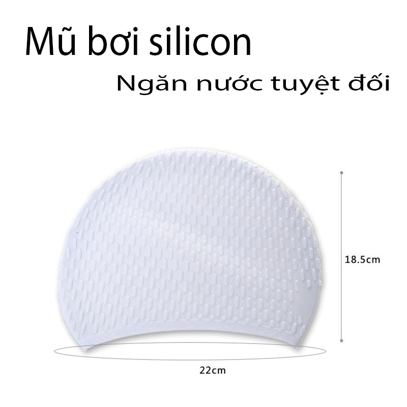 Nón Bơi gai Silicon Cao Cấp