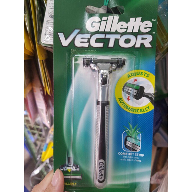 [ FLASH SALE ] Dao Cạo Râu Gillette Vector Lưỡi Kép Hàng Nội Địa Nhật Bản HBB