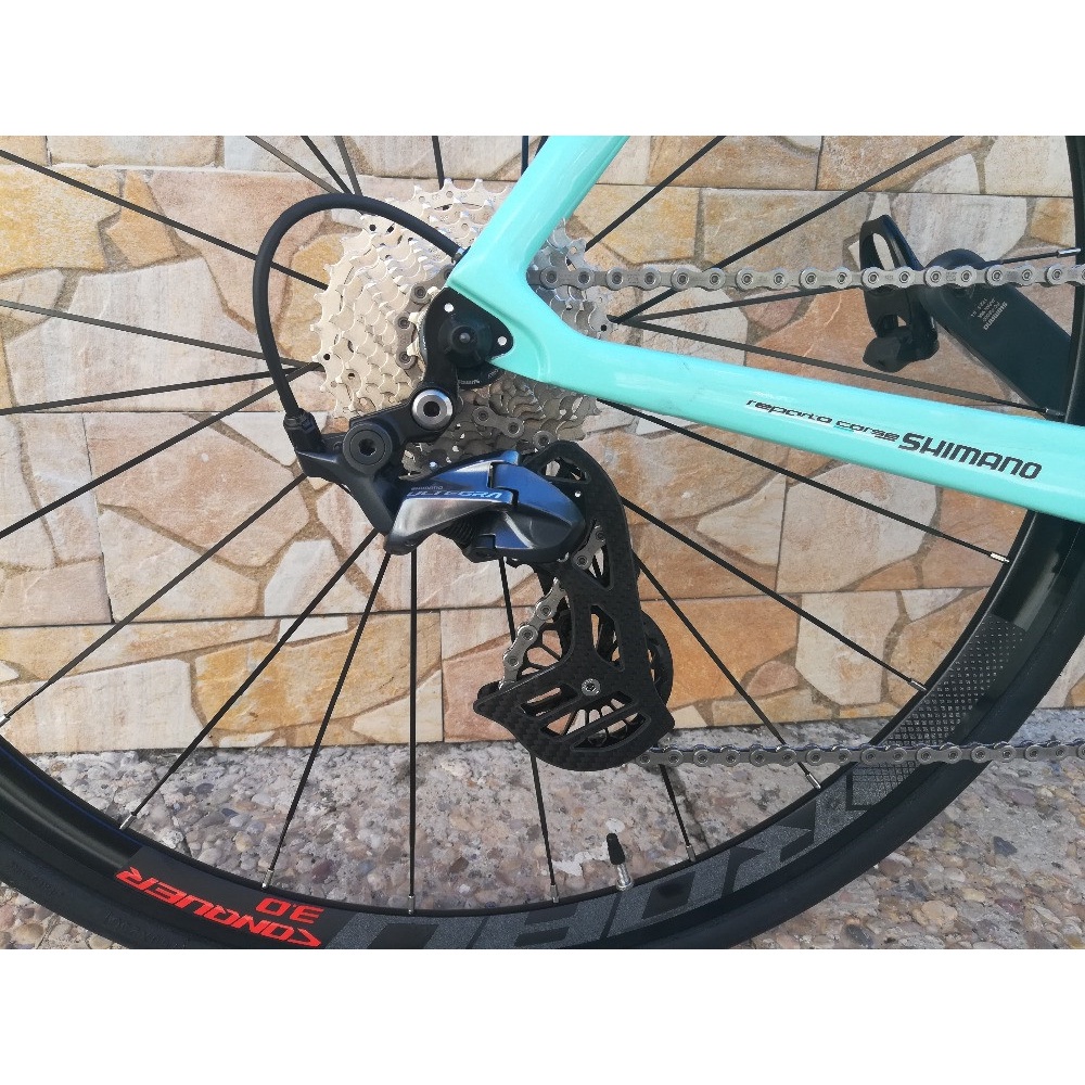 Cùi Đề Sau 17T Bằng Sợi Carbon Cho shimano R5800 R6800 R7000 R8000 R9000 SRAM RED RIVAL FORCE