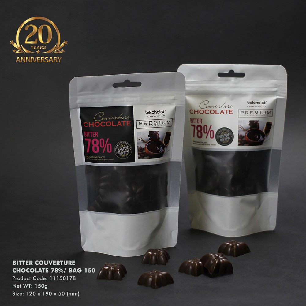 Mã GROSALE2 giảm 8% đơn 150K Socola đen đắng couverture 78% cacao Belcholat
