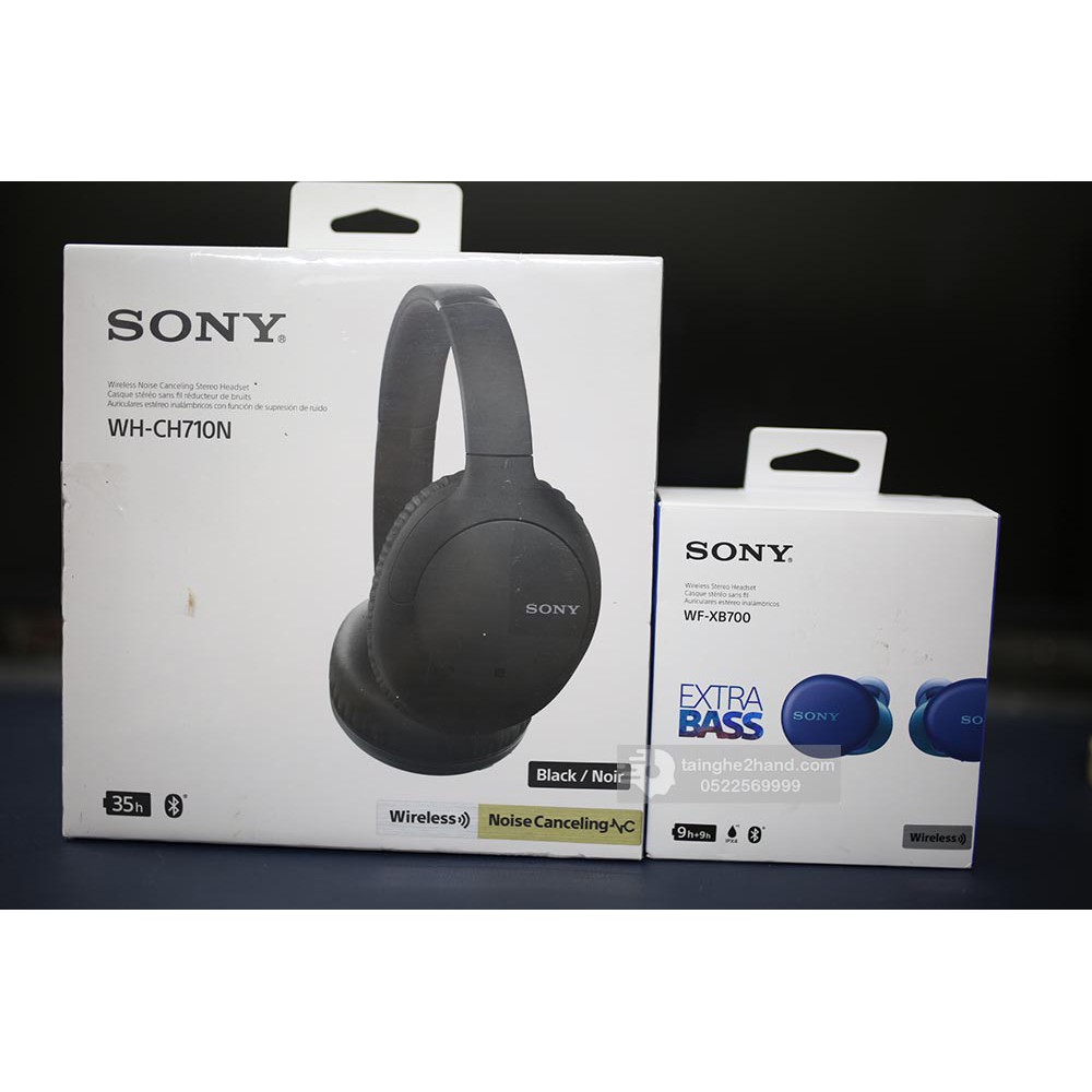 New Tai nghe Sony Wh-CH710N chống ồn chủ động nhập Mỹ nguyên seal