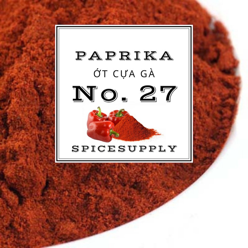 1kg Paprika - Ớt cựa gà không cay gia vị tạo màu đỏ tự nhiên Sỉ Wholesale Bulk