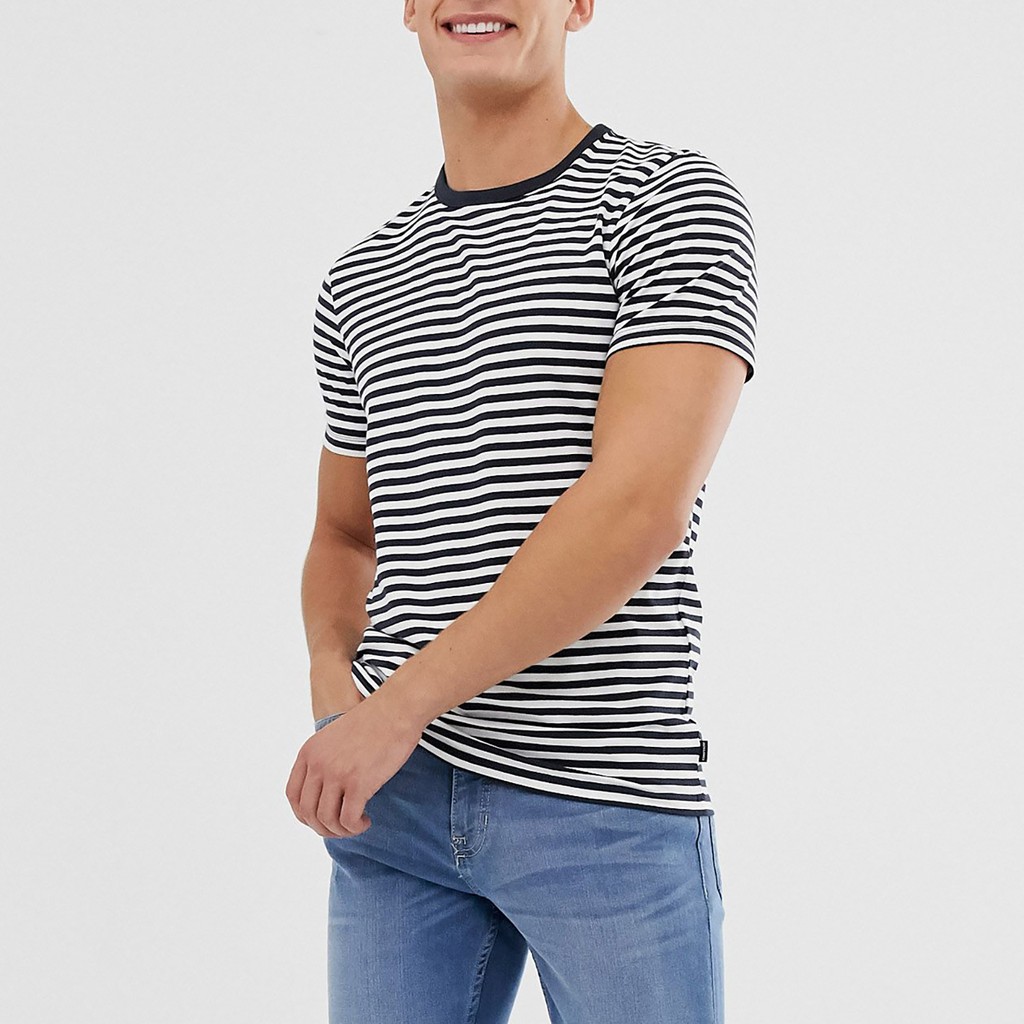 Áo thun nam phông trơn Casual 1st cổ tròn tay ngắn cộc, 100% cotton mát mẻ, thích hợp đi làm, đi chơi, du lịch