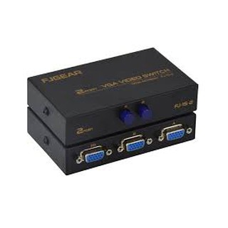 Bộ gộp cổng VGA 2 vào 1 ra FJGEAR - VGA Switch 2 port
