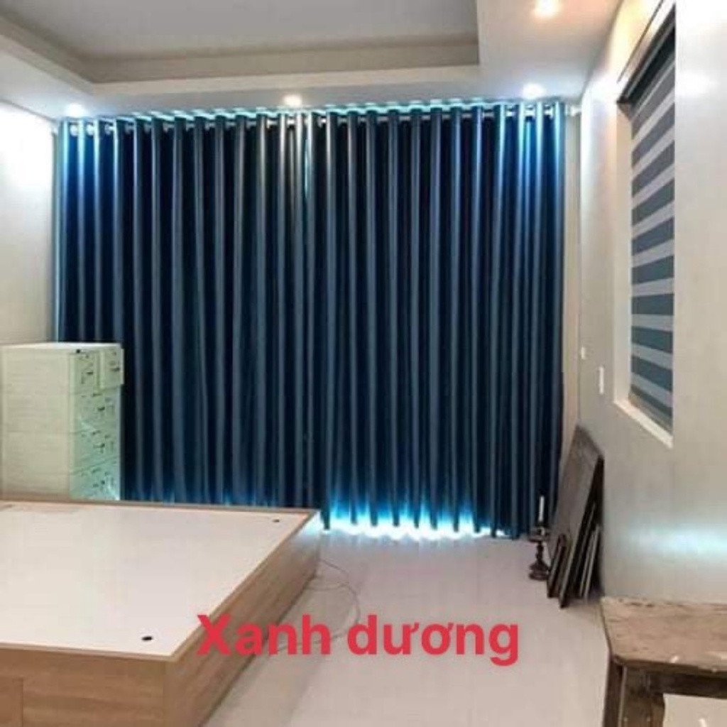 Rèm Cửa Kích Thước Lớn , Chất Liệu Vải Gấm Chống Nắng Cực Tốt Nhiều Kích Thước Dành Cho Cửa Sổ Và Cửa Chính