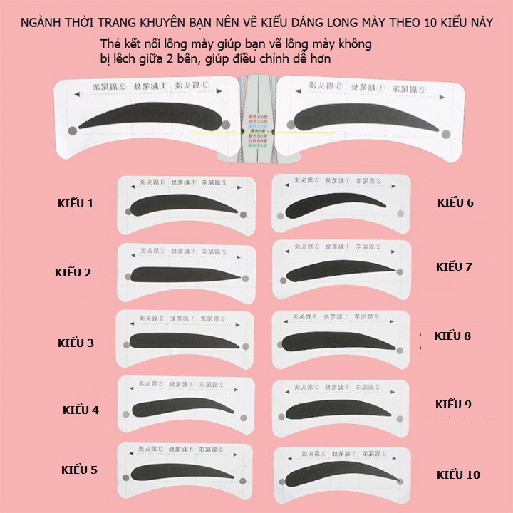 Combo 4 món vẽ lông mày cao cấp - dáng mày mới nhất 2020 - dùng được cho cả người mới học vẽ -KinaKino | BigBuy360 - bigbuy360.vn