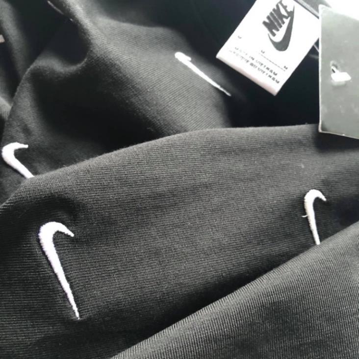 Áo thun tay lỡ 𝐍𝐢𝐤𝐞 Swoosh logo Thêu Full Tag Mác phông Unisex nam nữ Cotton oversize form rộng .