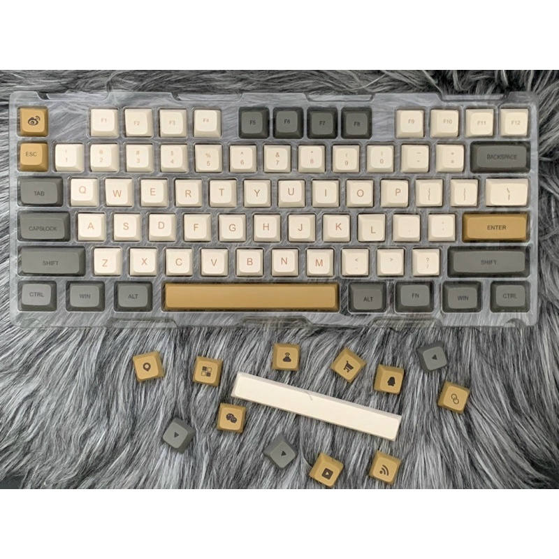 Keycaps PBT XDA Shimmer 126 phím dành cho phím cơ