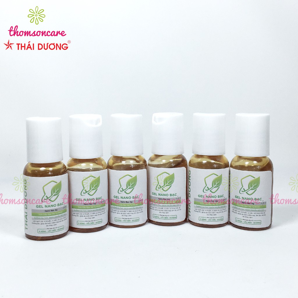 Nước rửa tay khô mini Thái Dương lọ nhỏ 20ml bỏ túi, sát khuẩn y tế nhanh, tiện dụng