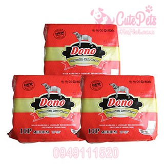 [Bịch] Bỉm vệ sinh cho chó đực DONO - Cutepets