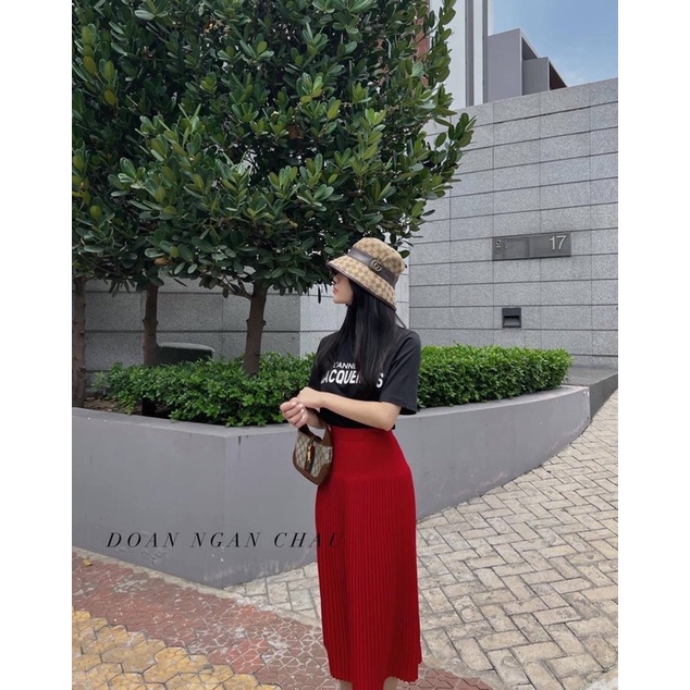 Chân váy midi nữ thời trang sang chảnh