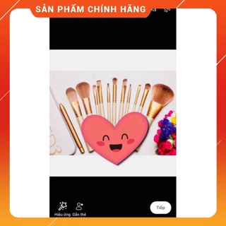 Bộ cọ trang điểm 12 chi tiết