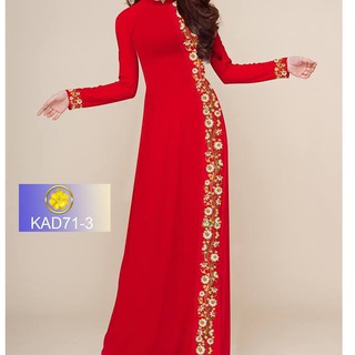 Vải Áo Dài Tằm Ý, Lụa Nhật  KAD71