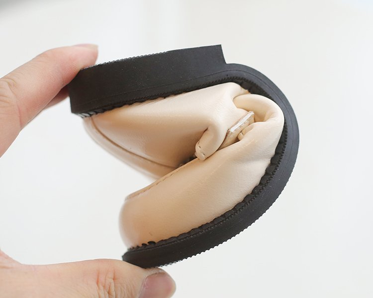 Giày da mềm quai đính nơ cho bé gái 2-6 tuổi