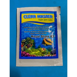 Clear Master An Lộc Phát khử độc làm trong nước bể cá cảnh gói 10g