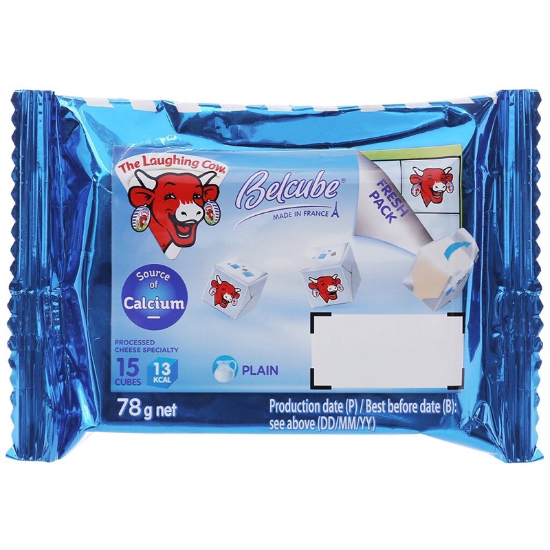 Phomai vuông Belcube 15 Viên