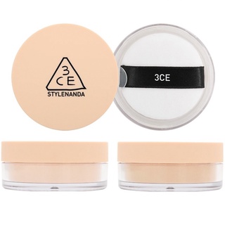 Phấn phủ bột 3 XÊ E natural finish loose powder
