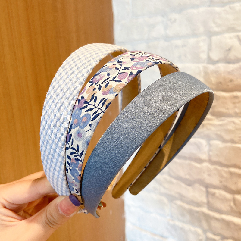 Băng đô rửa mặt in hình đơn giản thời trang Hàn Quốc sành điệu cho nữ