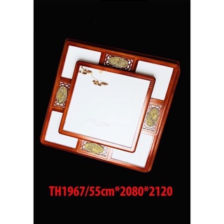 Đèn gỗ ốp trần mẫu mới