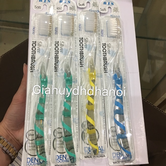 Bàn Chải Đánh Răng Bis NaNo Hàn Quốc