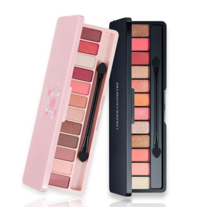 (Rẻ Vô Địch) Phấn Mắt 12 Ô Màu Lameila Play Color Eyes Kèm Cọ Trang Điểm (Chustore P13) . 2