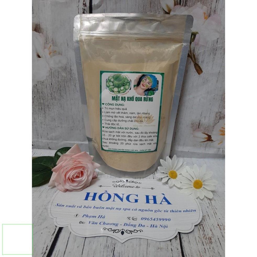 500gr  Bột khổ qua - Mặt nạ khổ qua rừng nguyên chất 100%